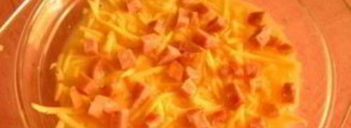 гренки с сыром, яйцом и колбасой. Шаг 4