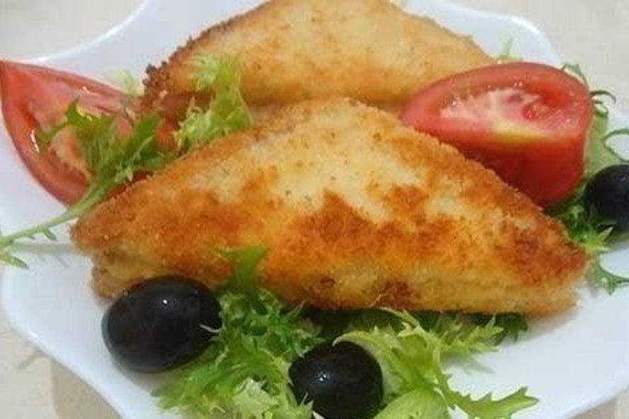 Рецепт гренков с ветчиной и сыром