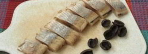 гренки с яйцом и селедкой. Шаг 4