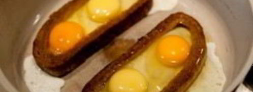 гренки с яйцом и сыром. Шаг 6