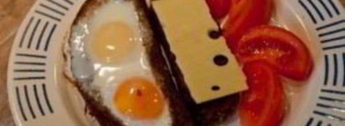 гренки с яйцом и сыром. Шаг 7