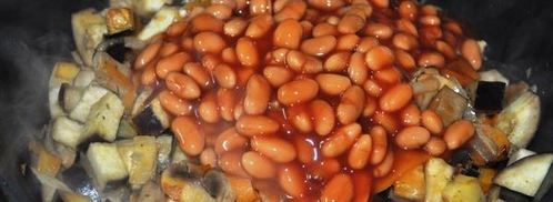 гренки со свининой и овощами. Шаг 9