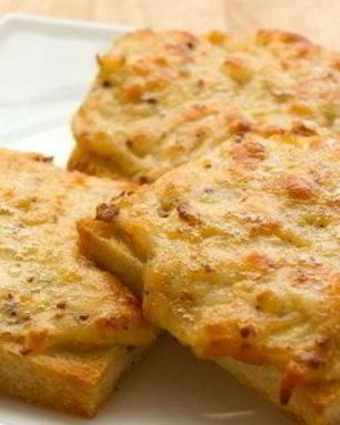 Необычные гренки с сыром