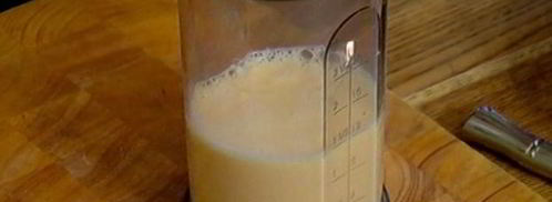 сладкие гренки с томлеными персиками. Шаг 5