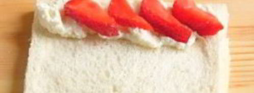 сладкие рулетики-гренки по-французски. Шаг 4