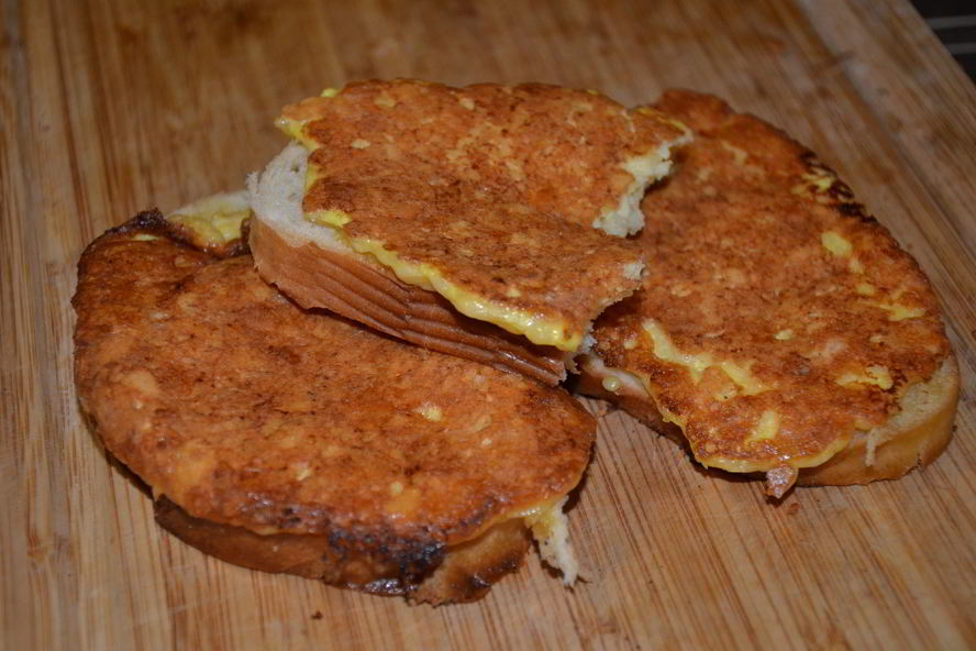 Рецепт сырных гренков