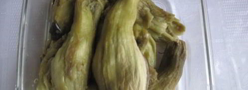 баклажанная икра со свежими помидорами и чесноком. Шаг 9