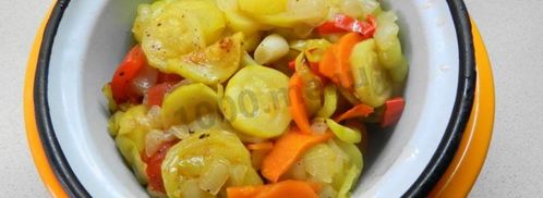 диетическая кабачковая икра в рукаве. Шаг 11