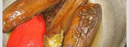 икра баклажанная с оливковым маслом. Шаг 5