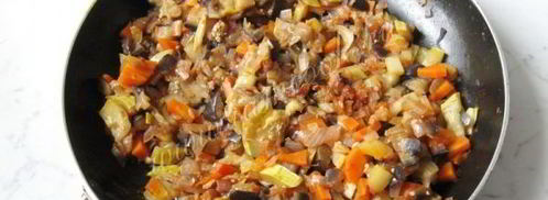 икра из баклажанов и кабачков. Шаг 10