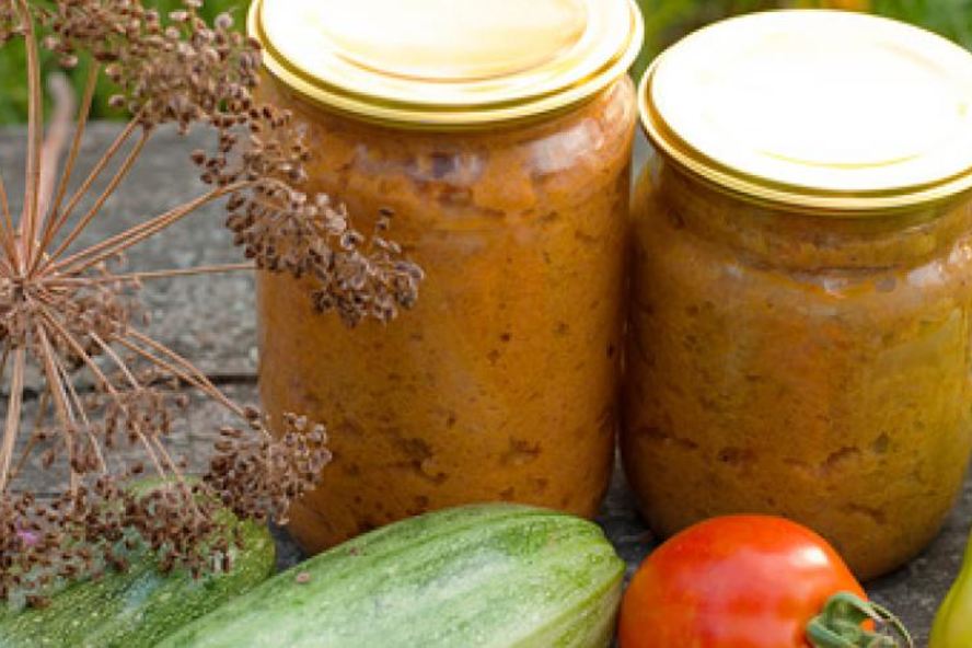 Рецепт икры из кабачков