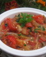 Икра из печеных овощей