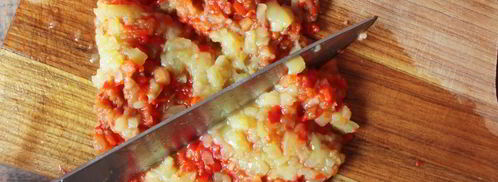 икра из синеньких. Шаг 4