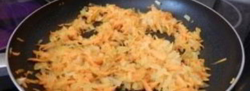 икра кабачковая с помидорами и морковью. Шаг 4