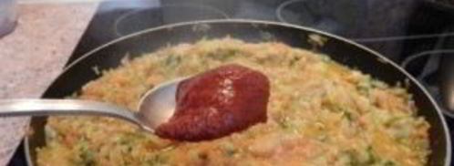 икра кабачковая с помидорами и морковью. Шаг 8