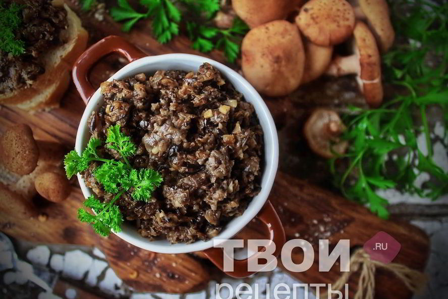 Рецепт икры с опятами