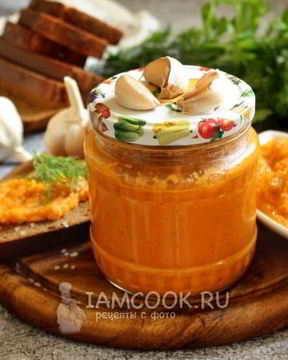 Кабачковая икра с чесноком