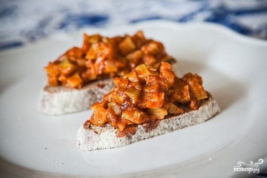 Рецепт кабачковой икры тушеной