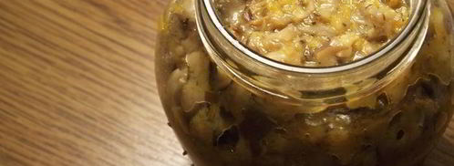 консервированная грибная икра. Шаг 6