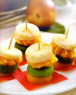Фруктовые канапе