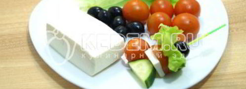 канапе греческое. Шаг 4