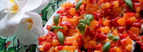 канапе из баклажанов. Шаг 17