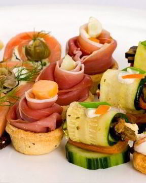 Канапе на свадьбу