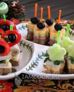 Канапе Праздничное ассорти