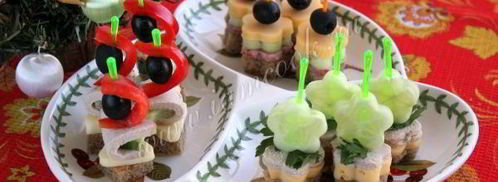 канапе праздничное ассорти. Шаг 14