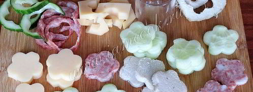 канапе праздничное ассорти. Шаг 7