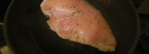 канапе с ананасами, курицей и апельсинами. Шаг 3