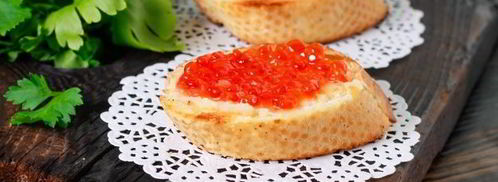 канапе с красной икрой. Шаг 12