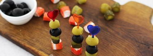 канапе с оливками. Шаг 5