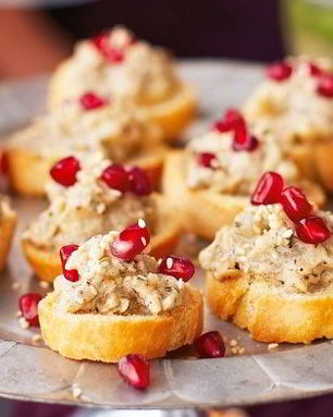 Канапе с паштетом