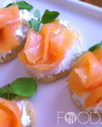 Канапе с рыбой