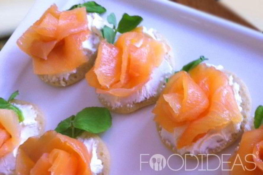 Рецепт канапе с рыбой