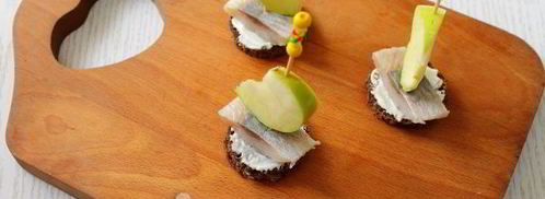 канапе с сельдью. Шаг 8