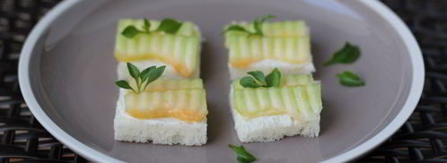 канапе с сыром и дыней. Шаг 7