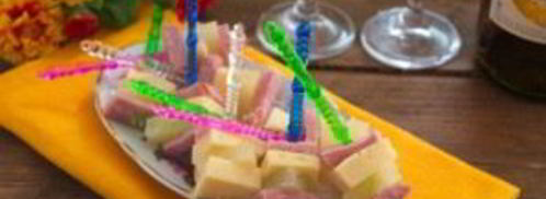 канапе с ветчиной и сыром. Шаг 6