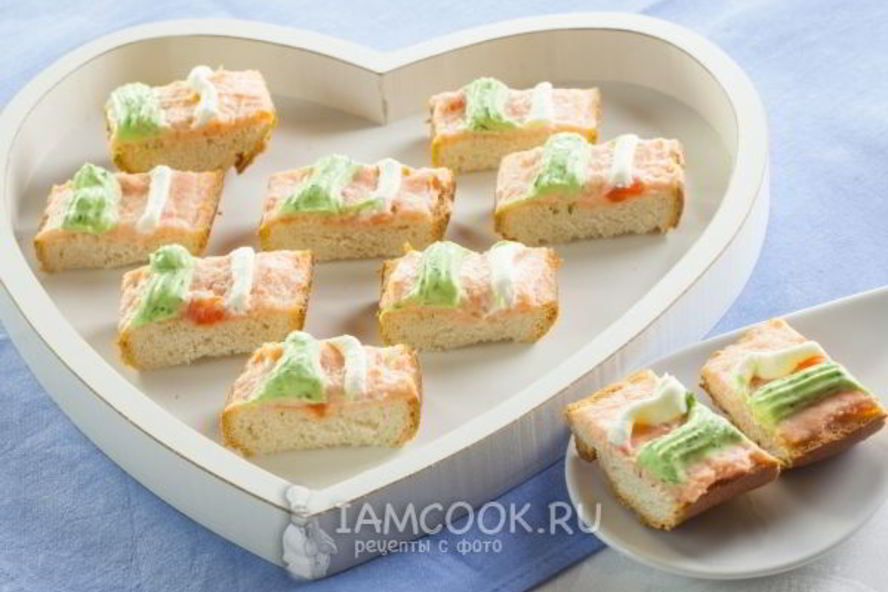 Рецепт крема-канапе