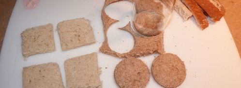 нежные канапе с копченым лососем. Шаг 5