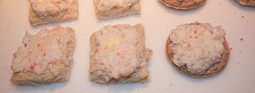 нежные канапе с копченым лососем. Шаг 6