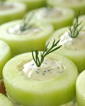 Огуречные канапе