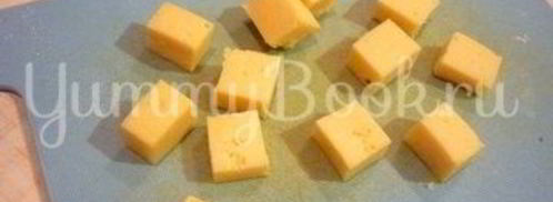 пикантные канапе с сыром, фруктами и маслинами. Шаг 5