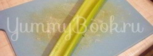 пикантные канапе с сыром, фруктами и маслинами. Шаг 9