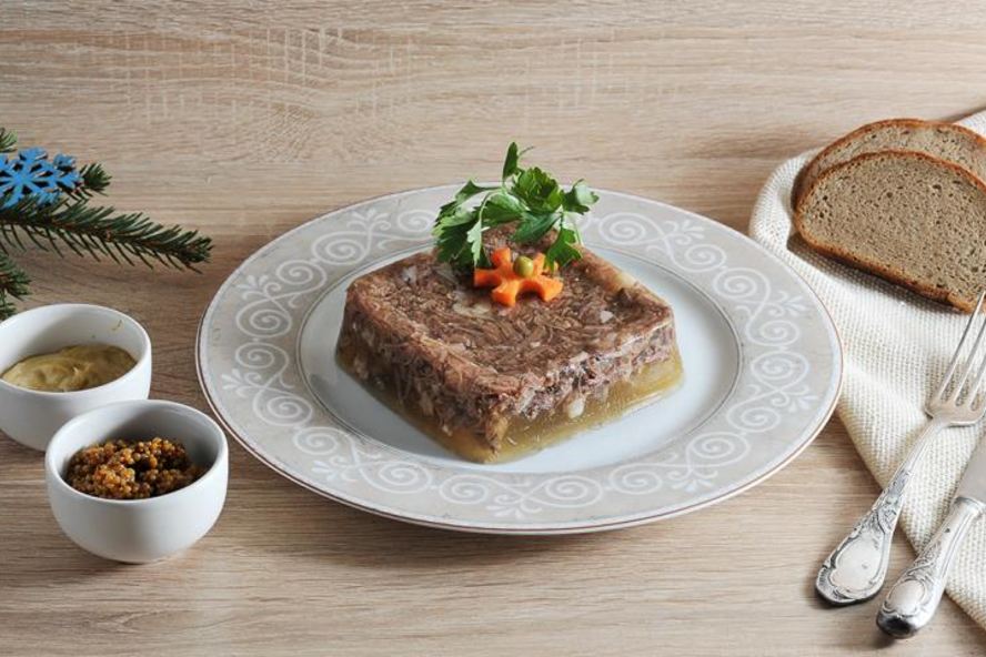 Рецепт холодца из двух видов мяса