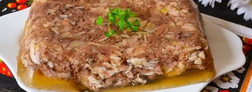 холодец из говядины и курицы. Шаг 17