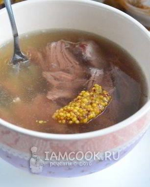 Холодец из говяжьих ножек