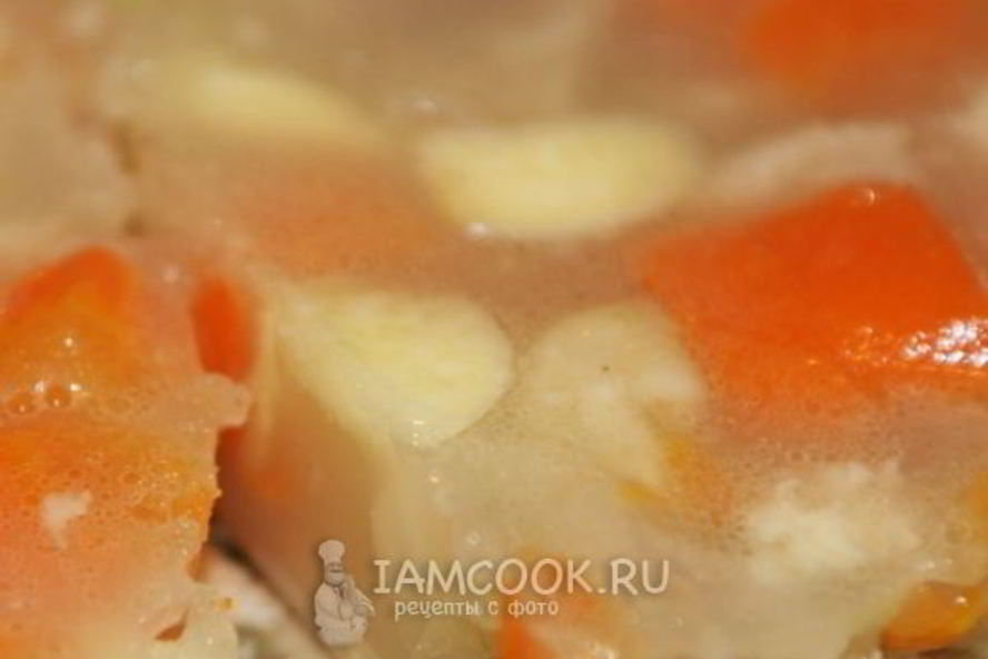 Рецепт холодца из куриных ножек без желатина