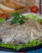 Холодец из курицы и свиных ножек